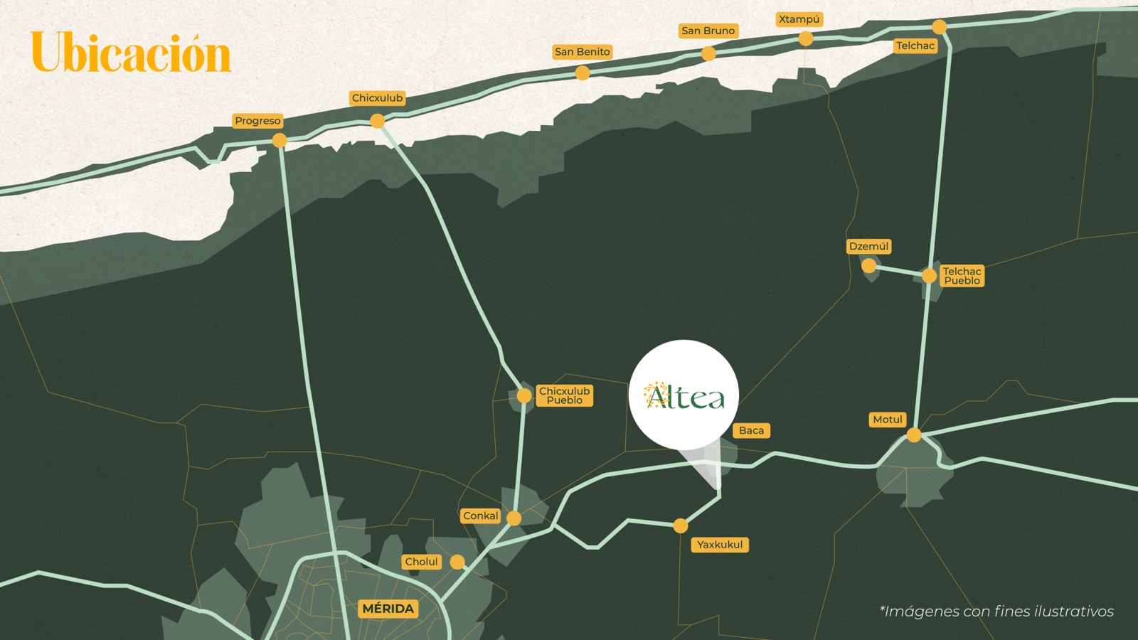Mapa de ubicación Altea