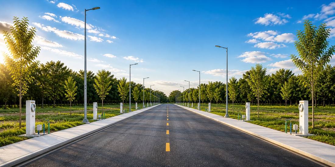Calles pavimentadas Kantus Residencial