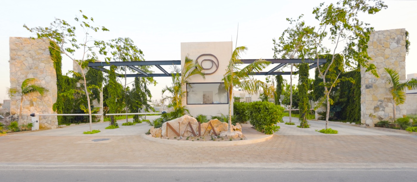 Entrada NAIA Residencial Conkal