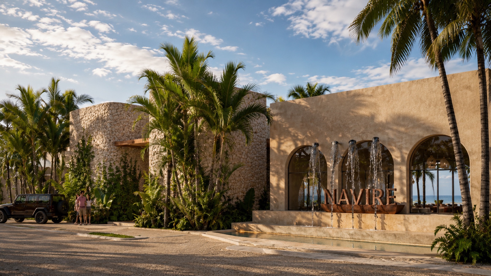 Entrada Navire Frontline Beach