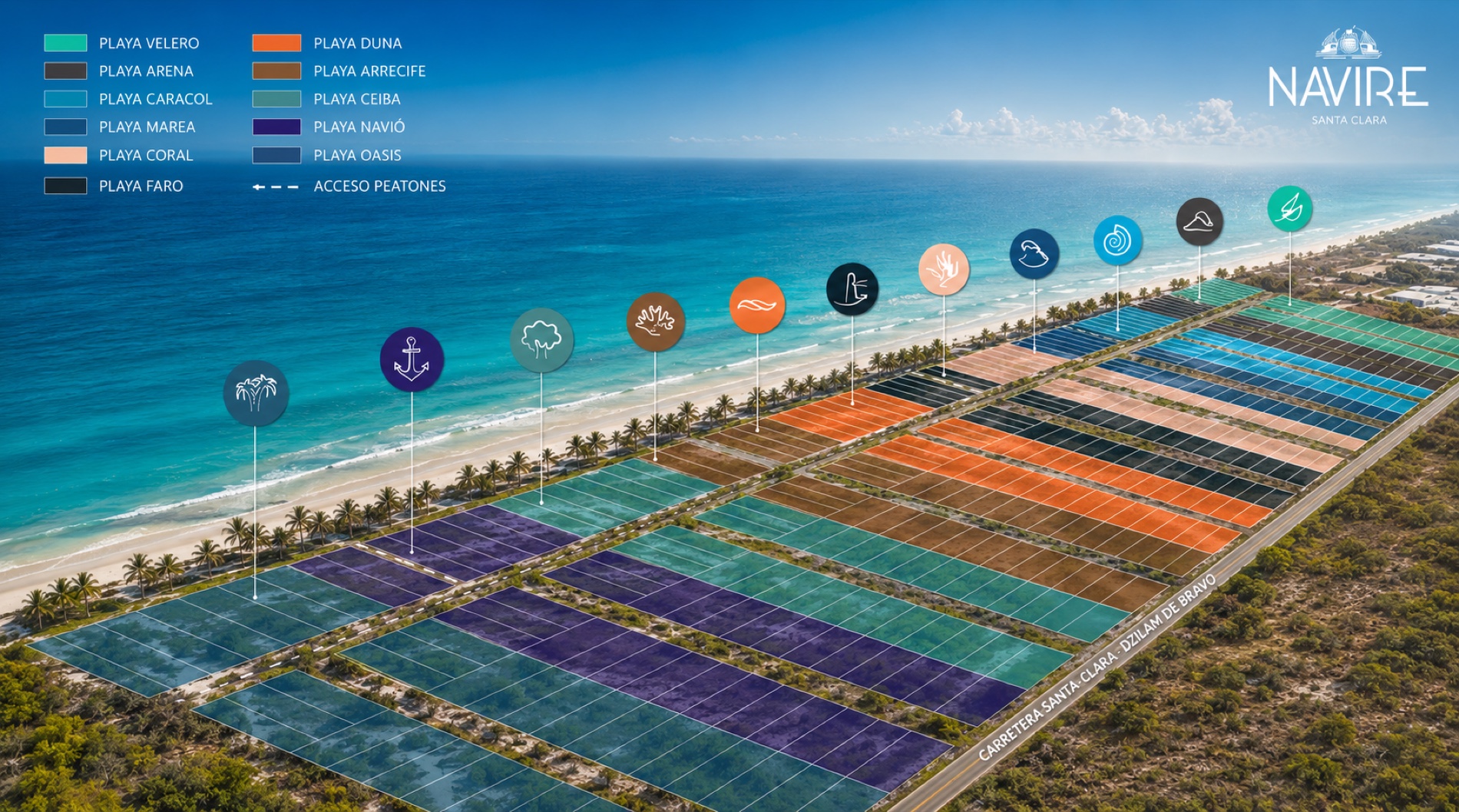 Masterplan Navire — 13 manzanas
